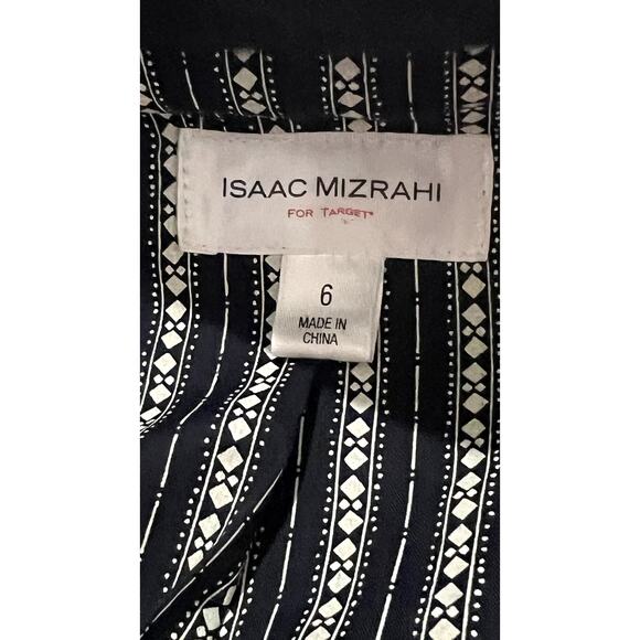 Isaac Mizrahi for Target Women's Navy Blue Tweed Jacket Size 6 - Picture 6 of 6